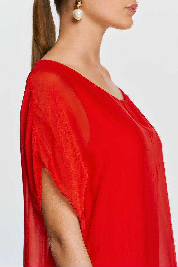 Clio Dress - Red