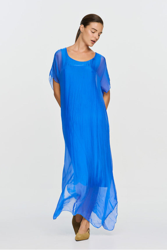 Clio Dress - Blue Royal