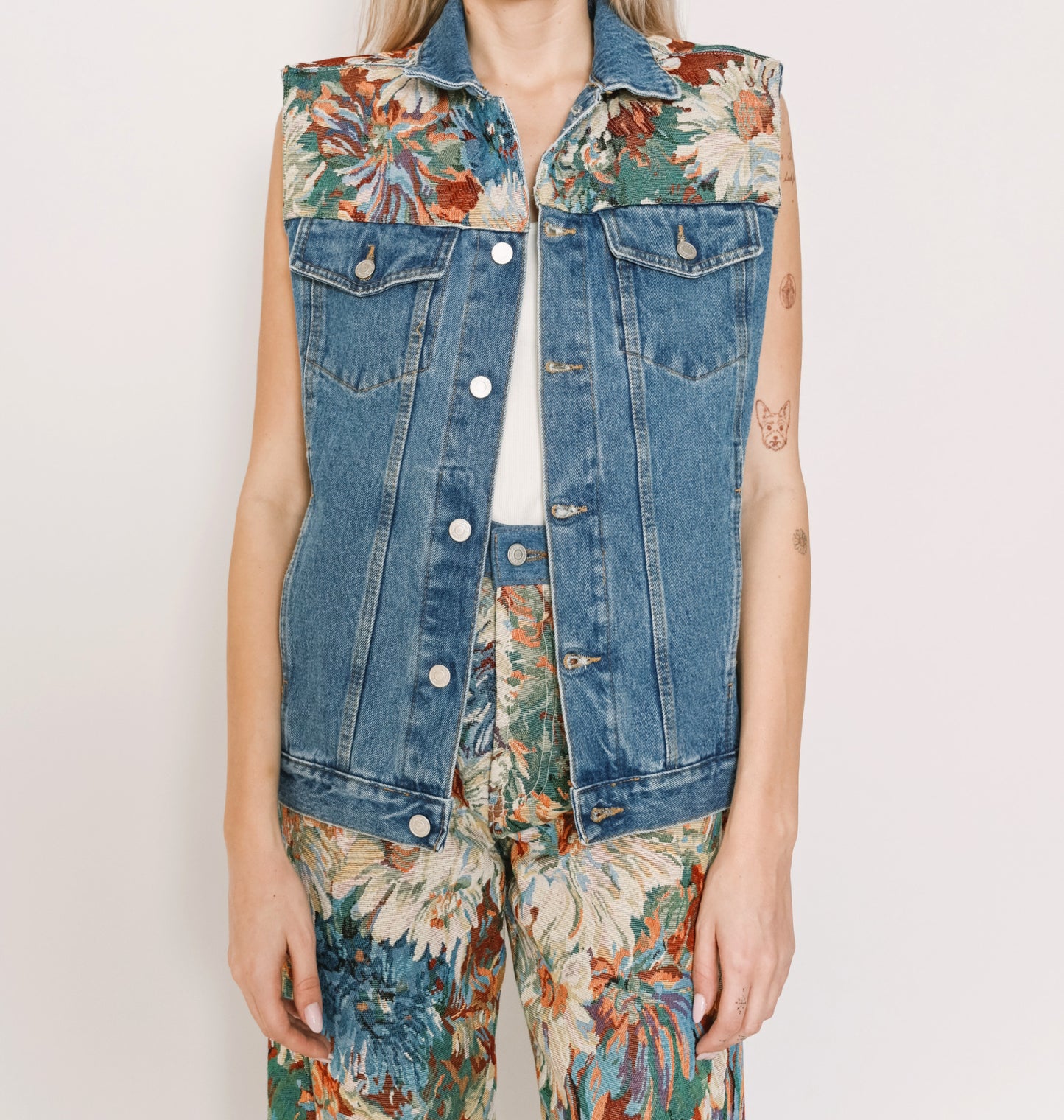 Bianca Medium Flowers Jacket