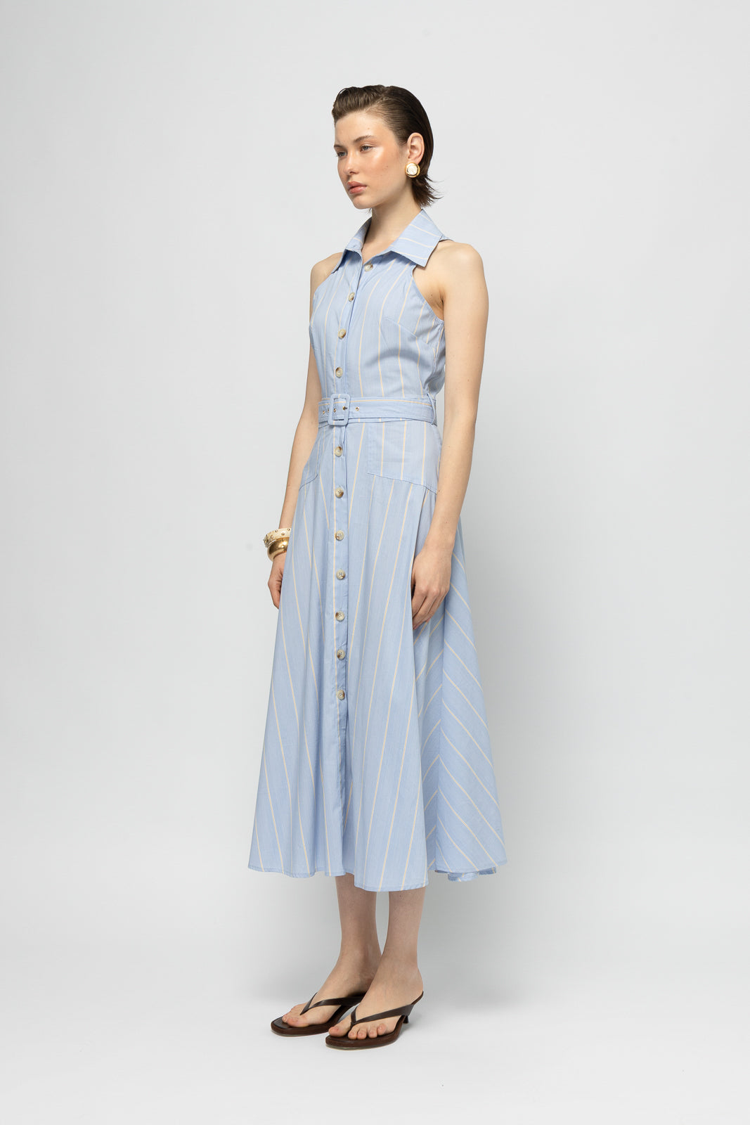 Anisa Light Blue Dress