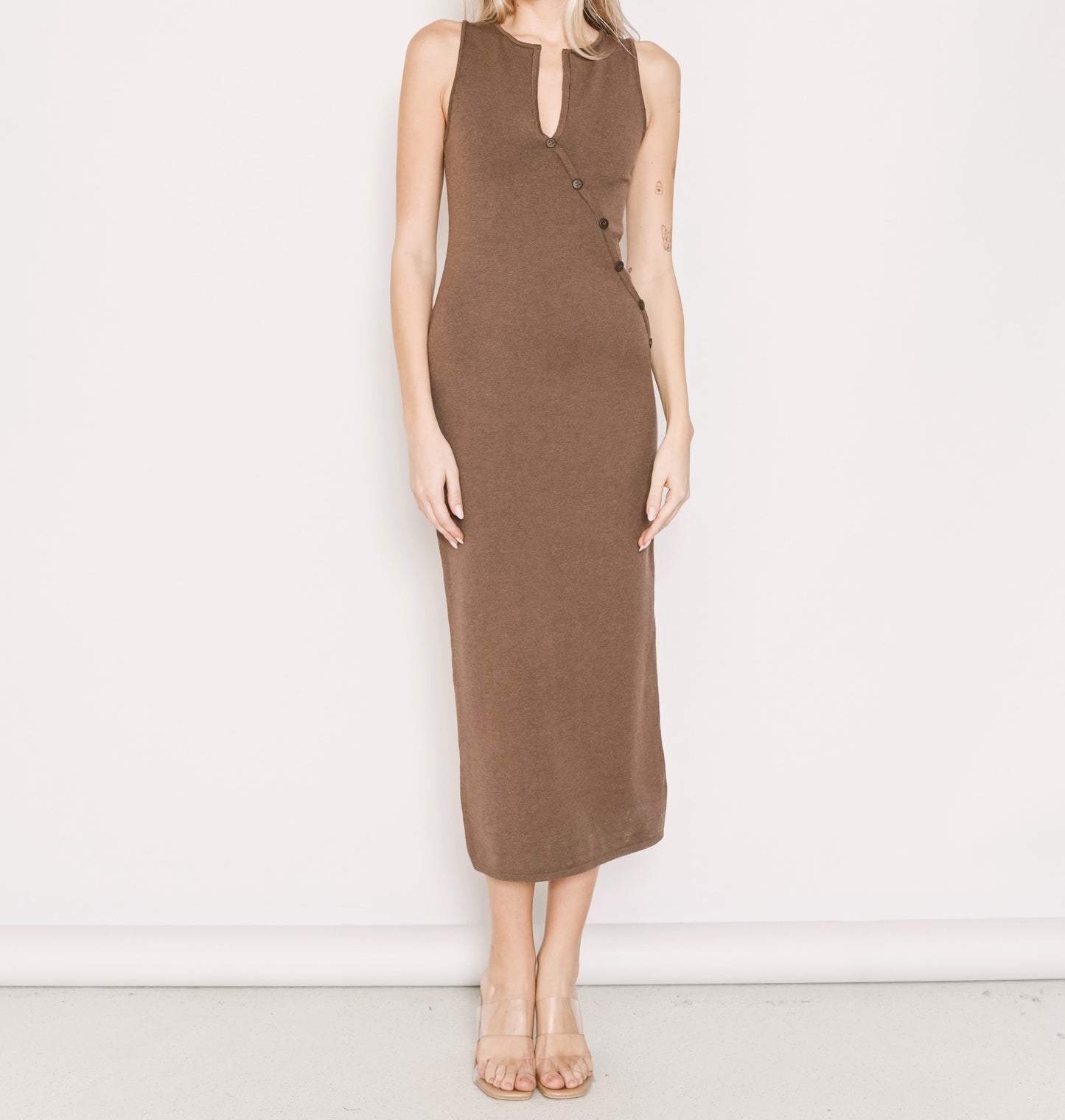 Anabelle Dress - Brown