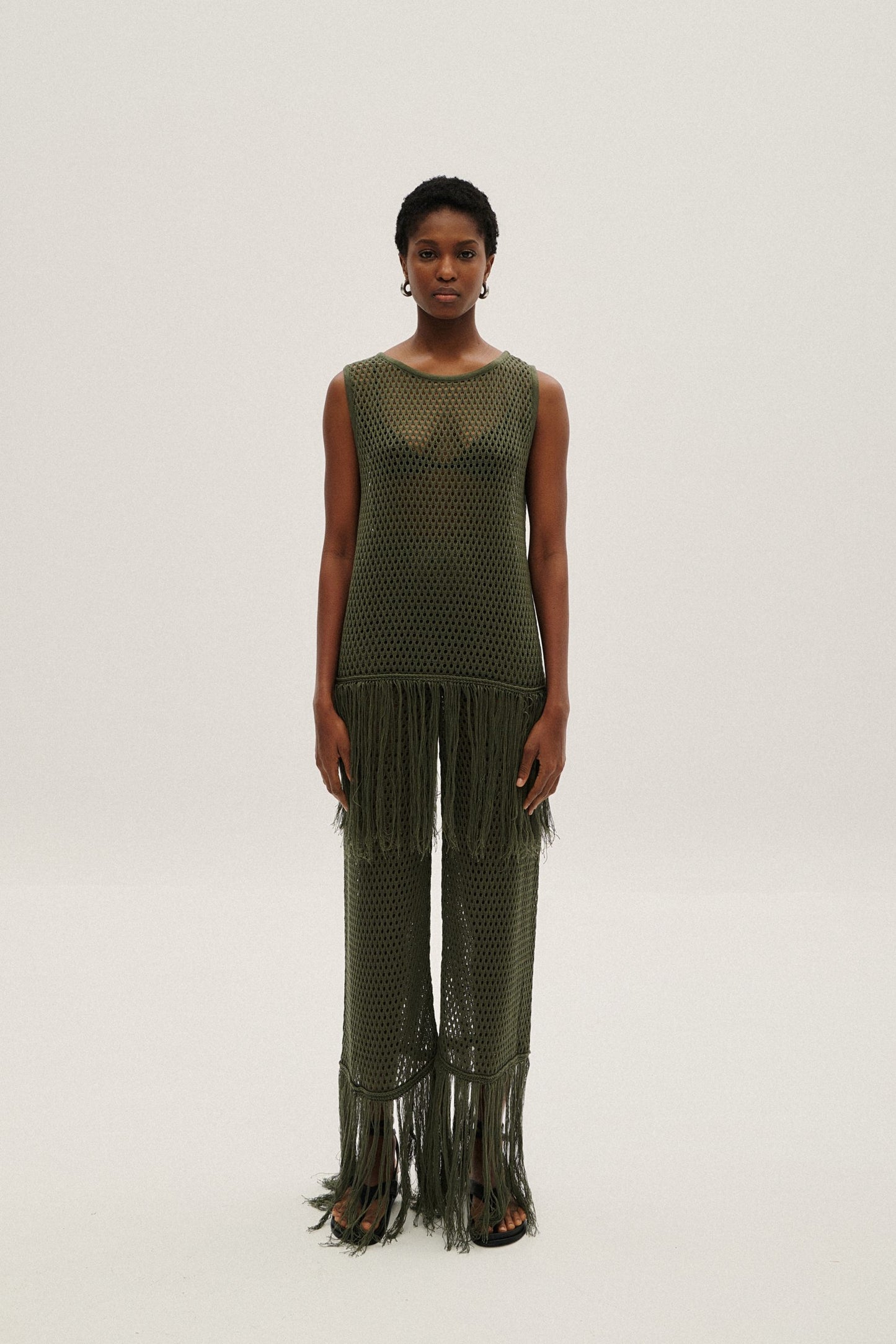 Blouse Net Fringes