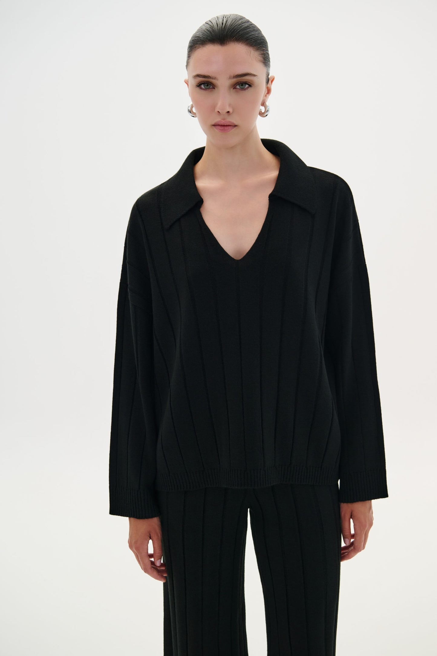 Pants Knitwear Black