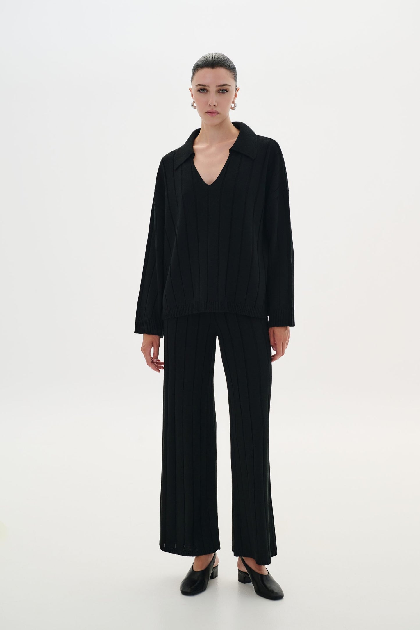 Pants Knitwear Black