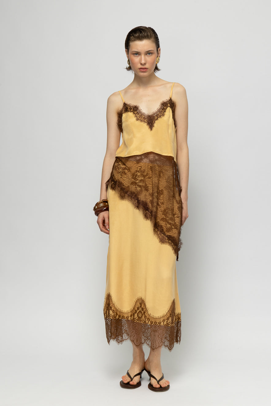 Bora Yellow Skirt