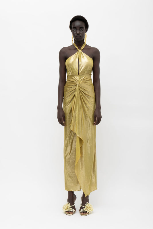 Canela Olive Dress