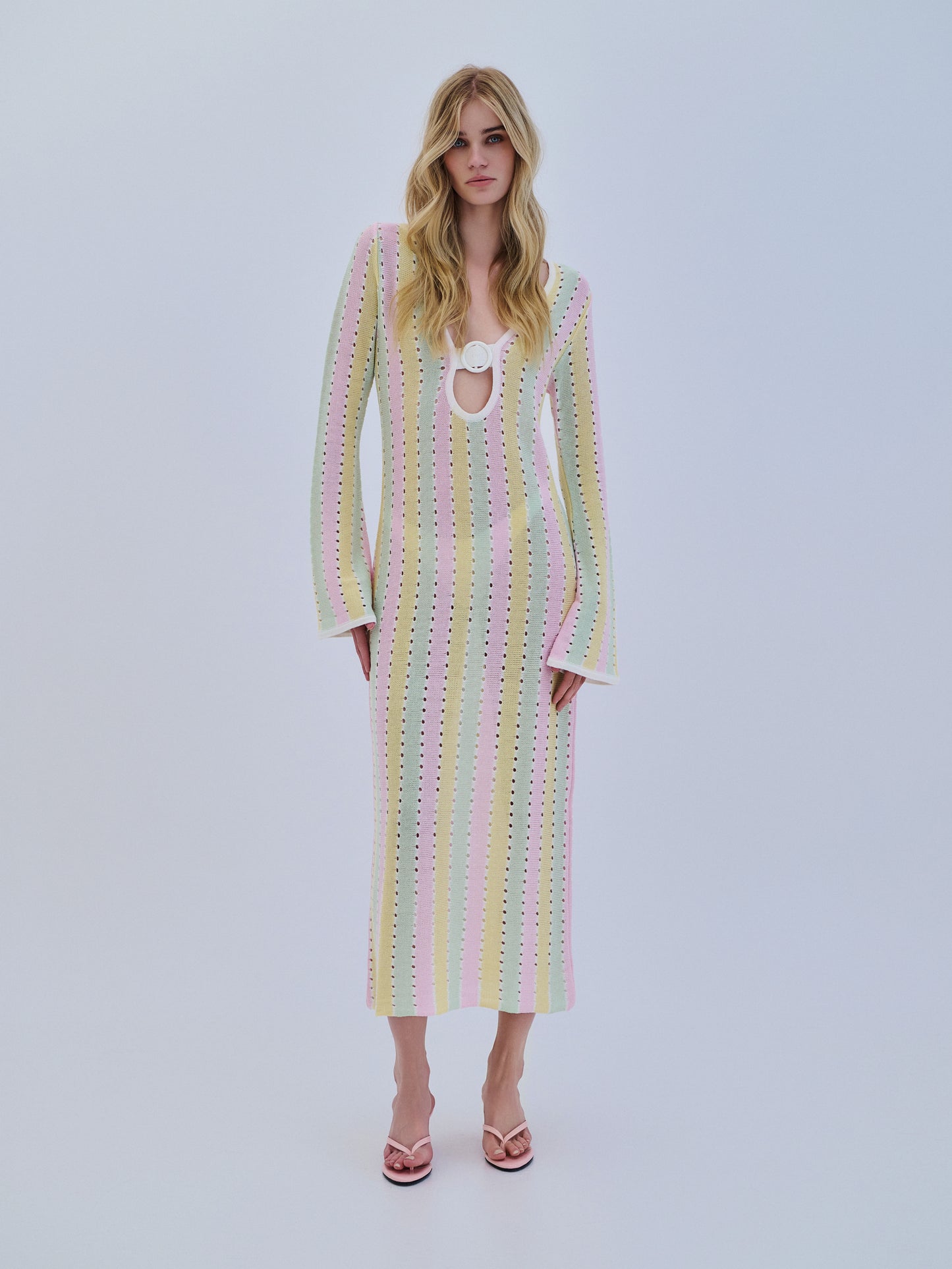 Dress Maxi Ring Tricolor