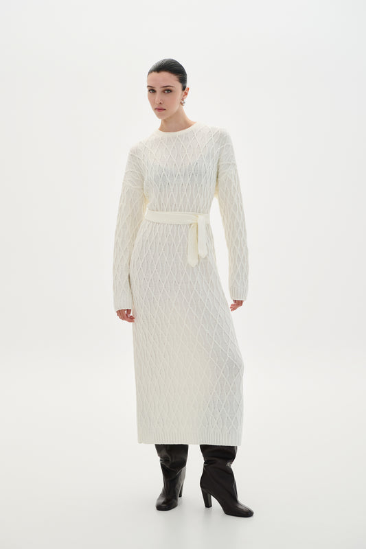 Maxi Dress Belt - Ecru