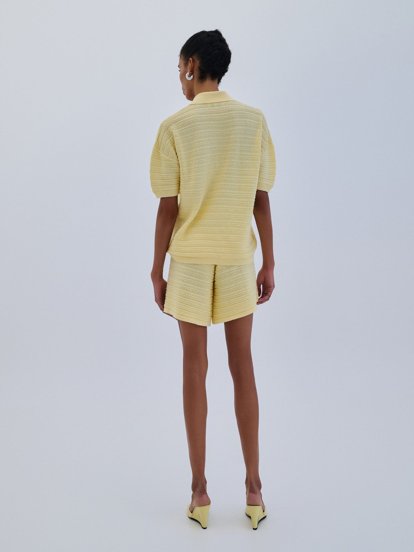 Cardigan Polo Buttons