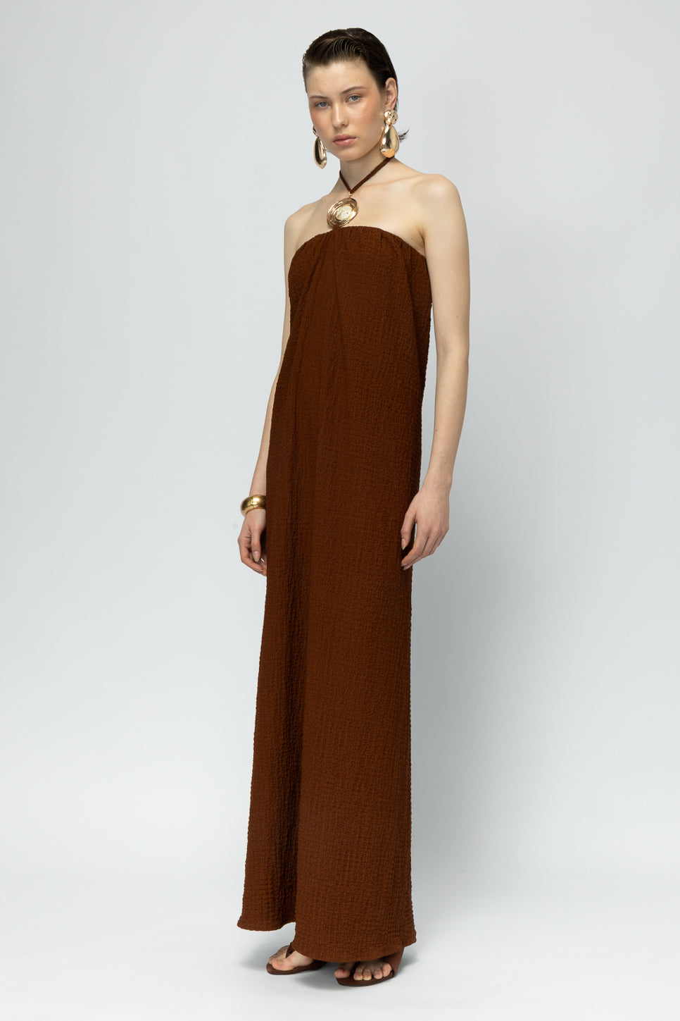 Coconut Dress Brown