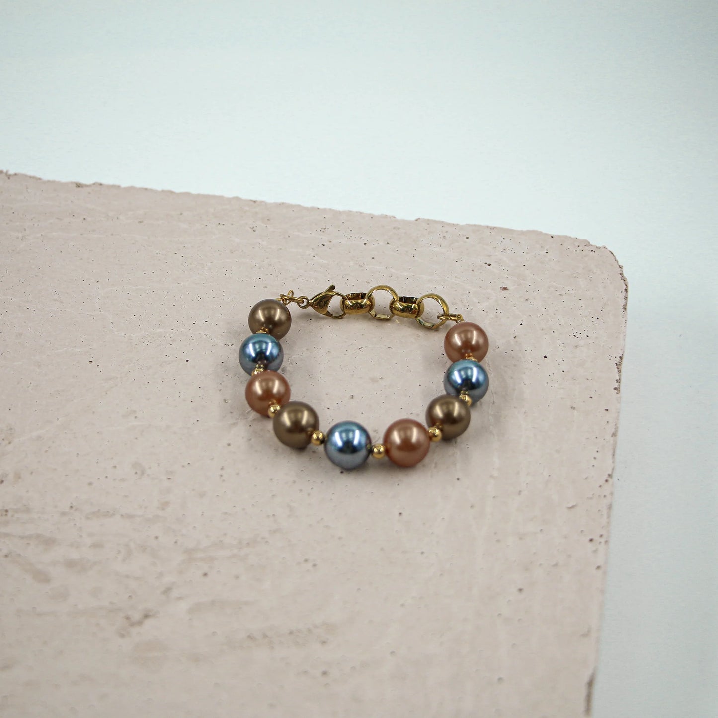 #0125-26 Colorful Perl Bracelet