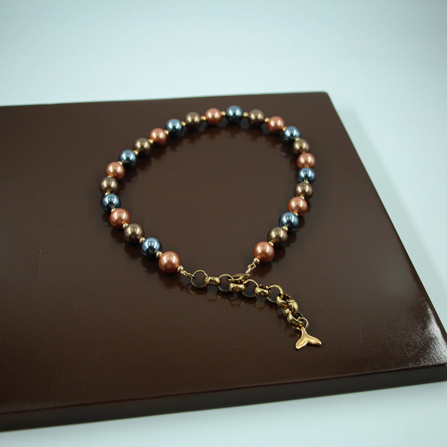 #0123-25 Colorful Pearls Necklace