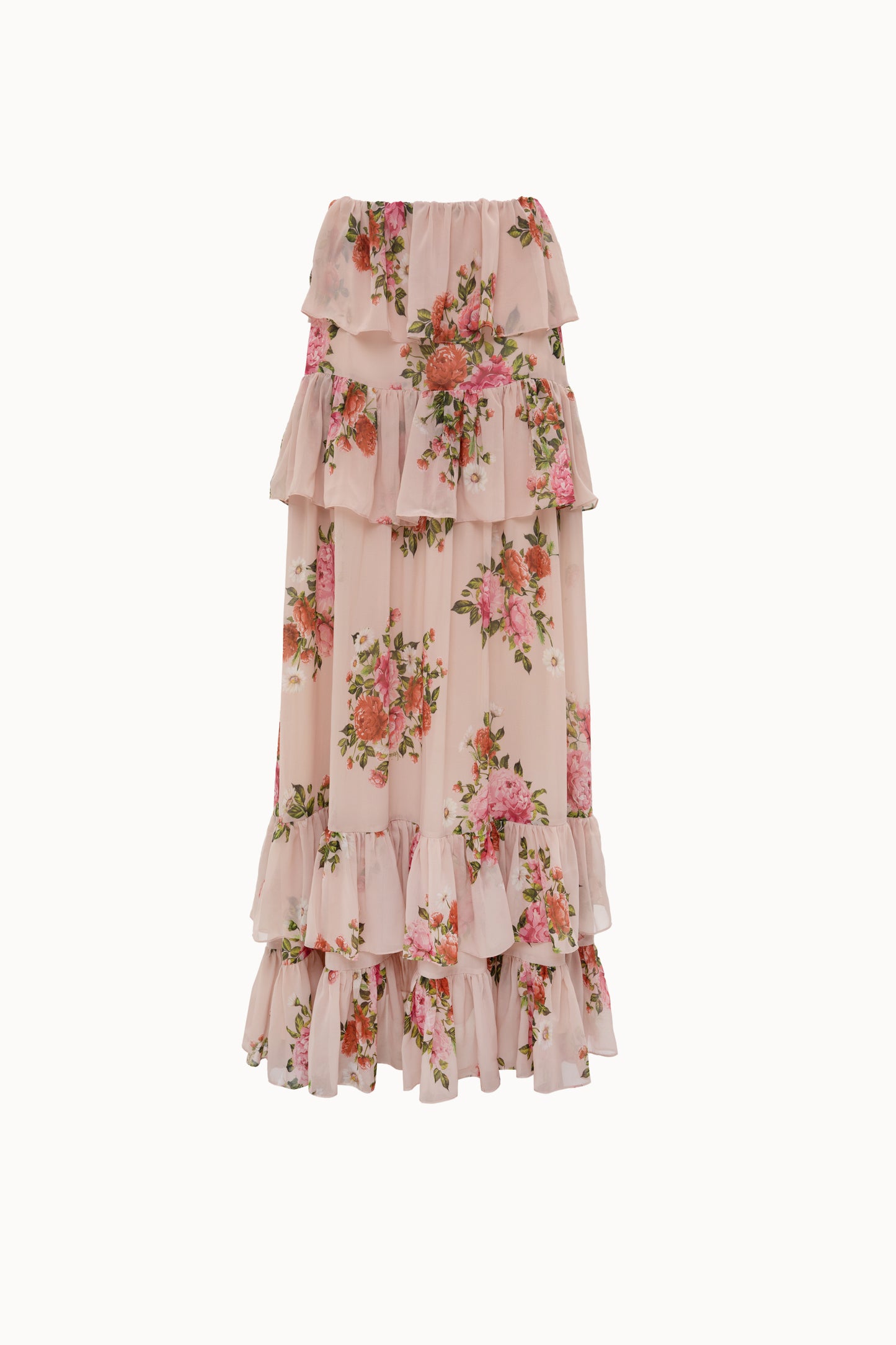 VK Pink Romance Ruffled Skirt