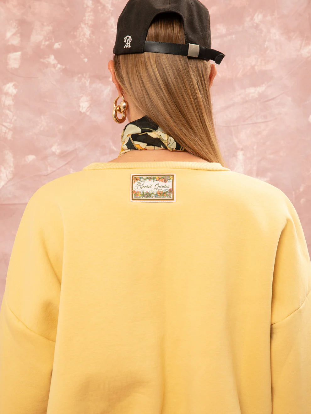 Cropped Futter Sweater - Yellow