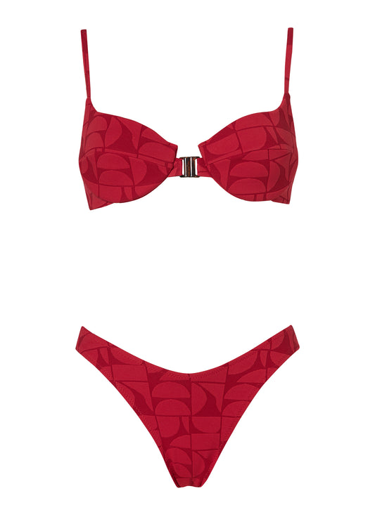 Dakota Lipstick Jacquard