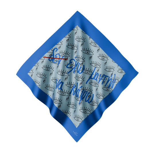 Den Eho Mantili na Klapso - Silk Scarf