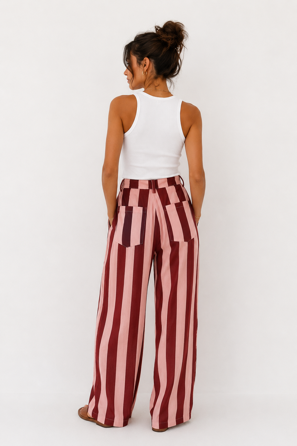 Striped Pant Pink