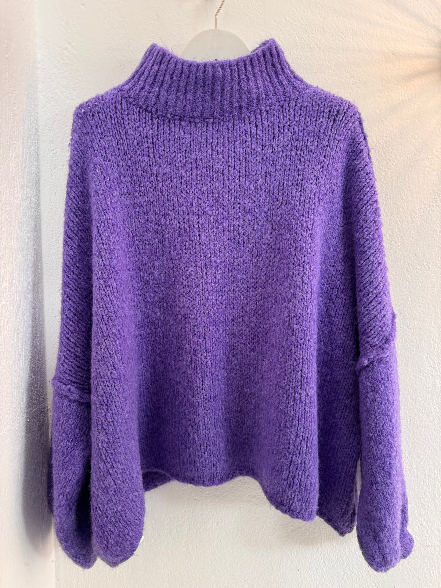 Long Sleeve Knitwear - Purple