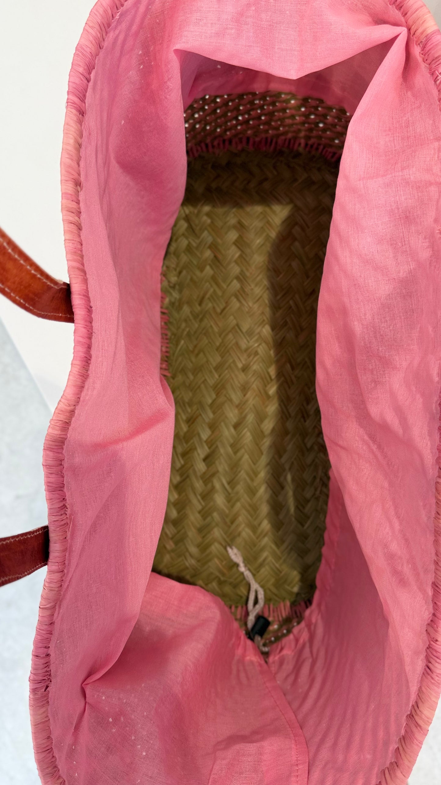 Madagascar Haravola Tote Bag - Pink