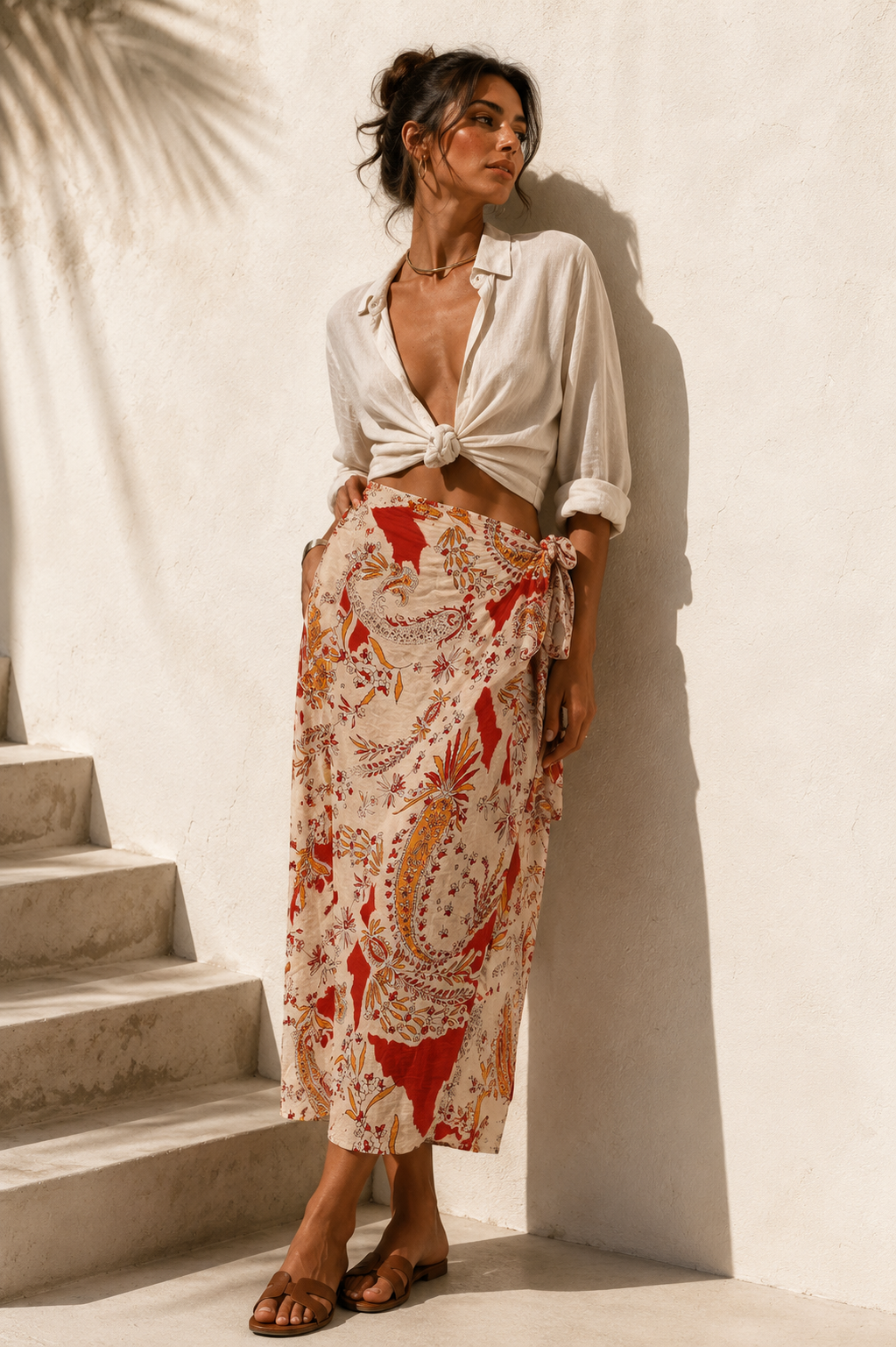 Boho Wrap Skirt One Size