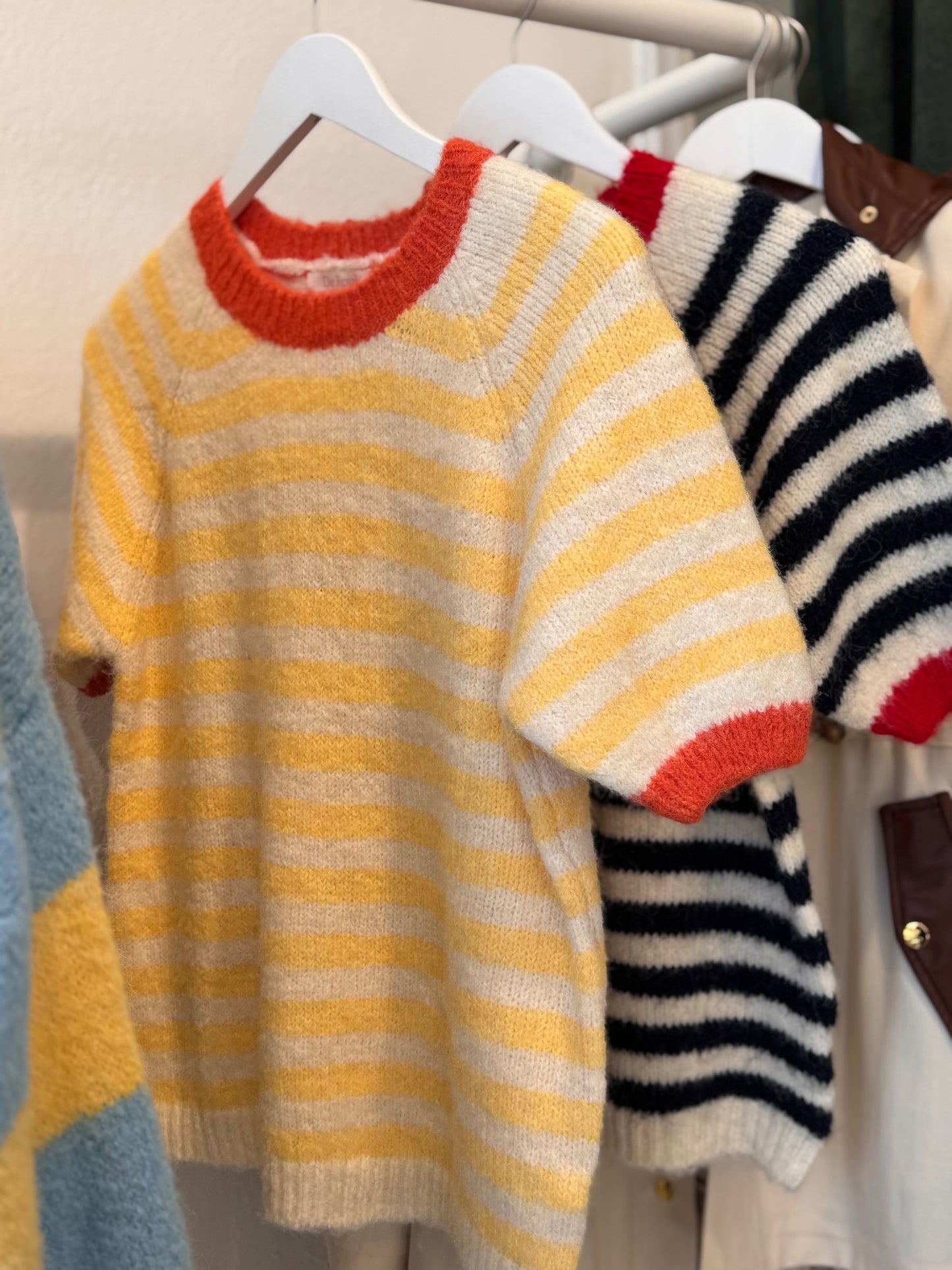 Striped Belie Pullover - Short Sleeve