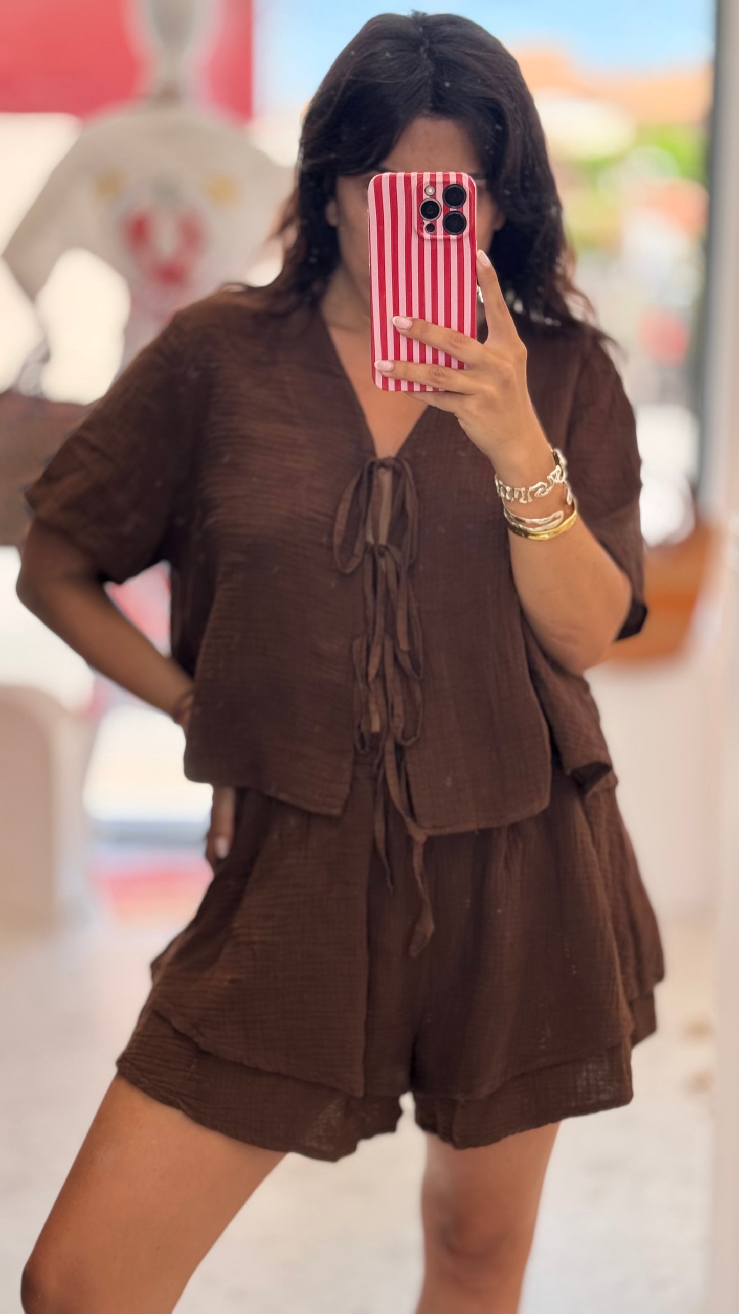 Aelia Set - Brown