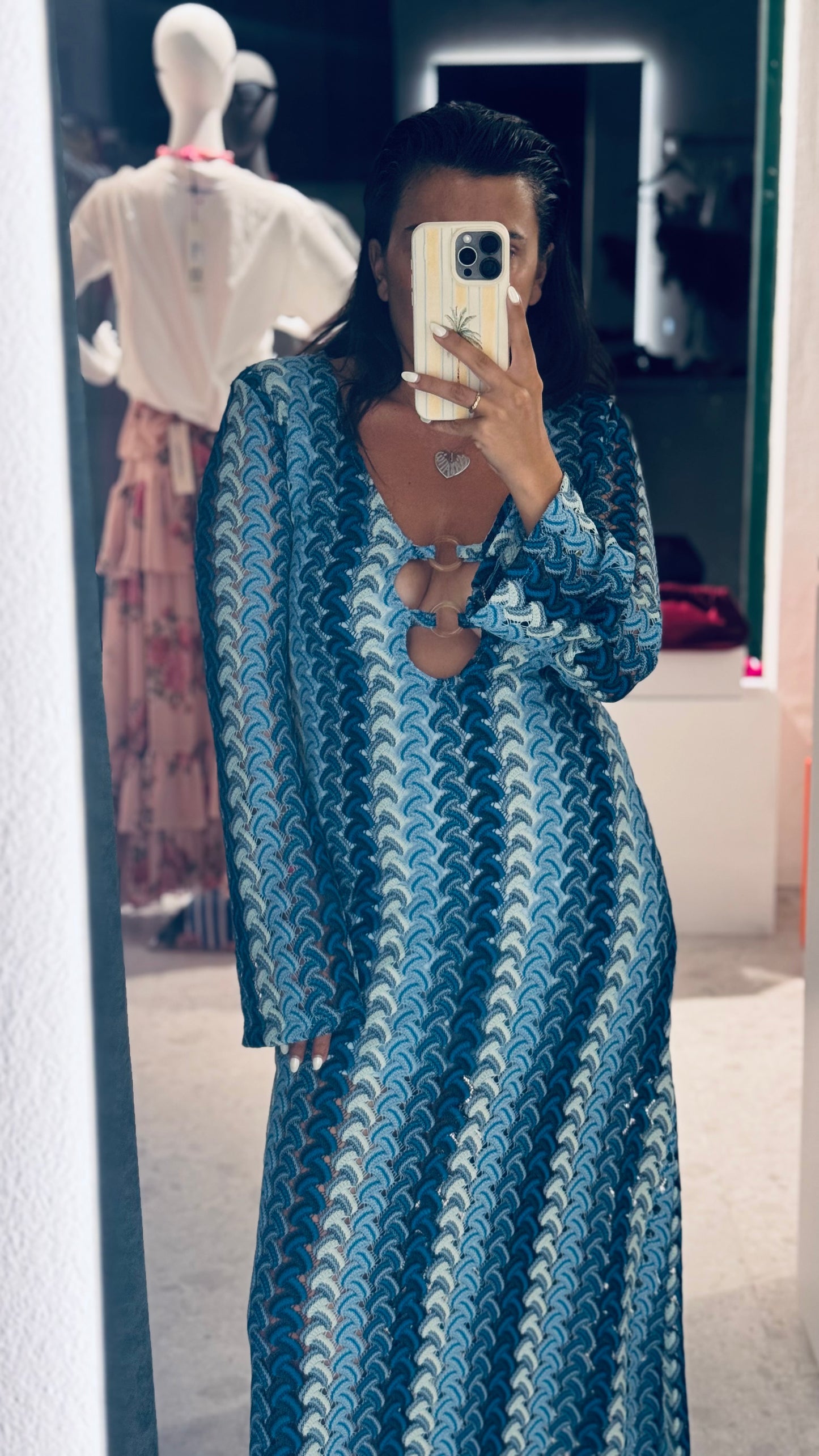 Dakota Dress Blue