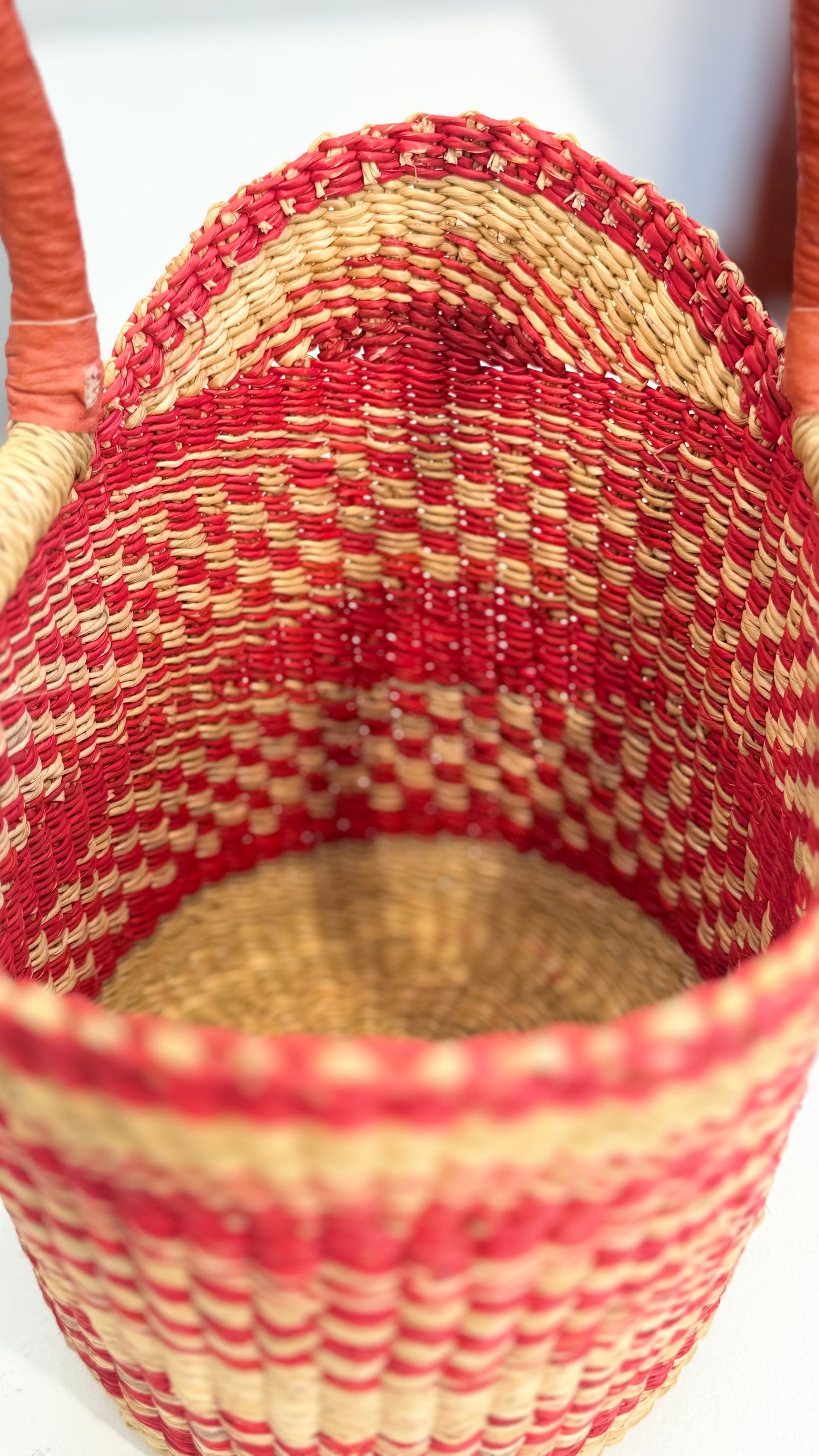 Ghana Bolga Bag Mini - Red