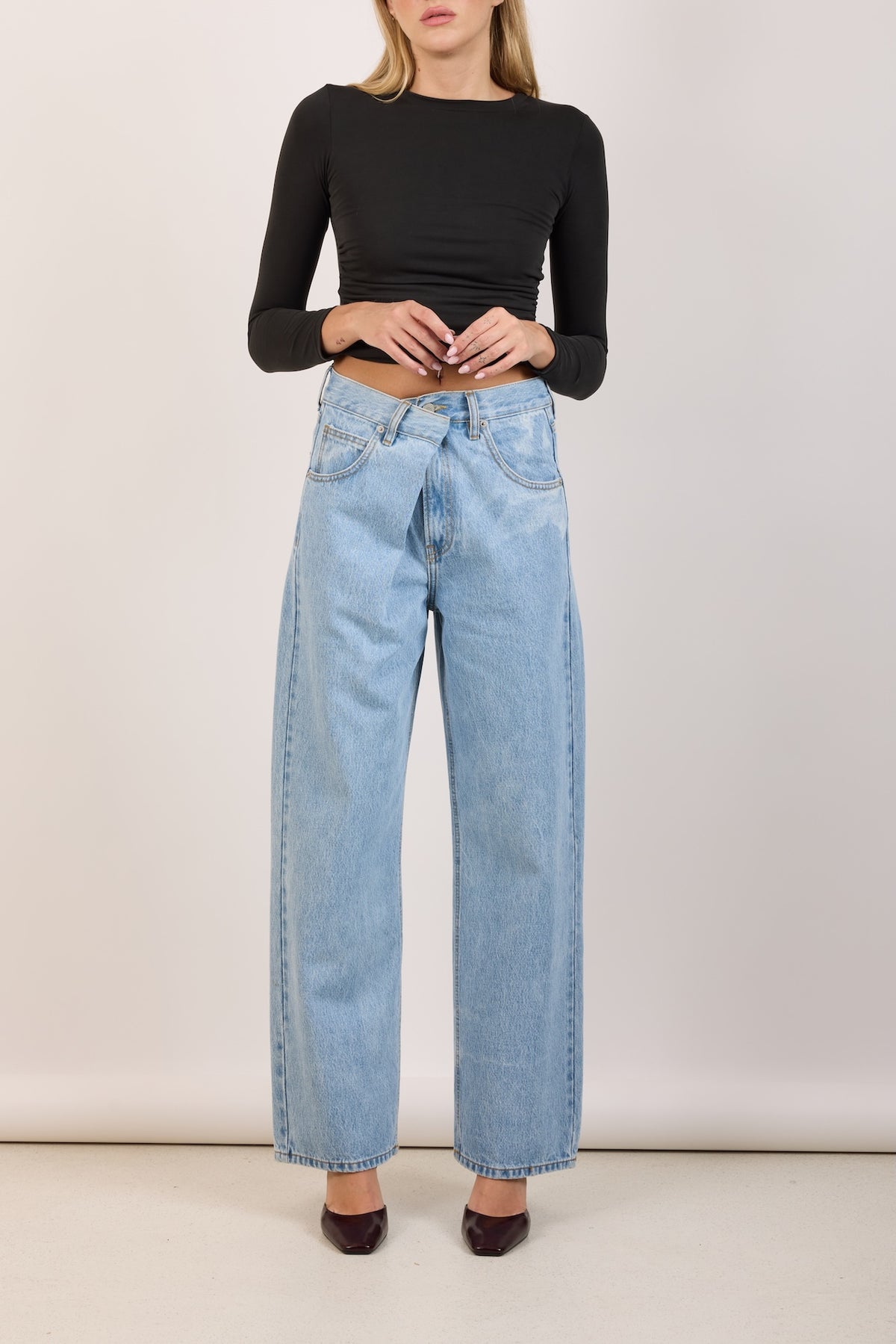 Luna Light - Salt & Pepper Jeans