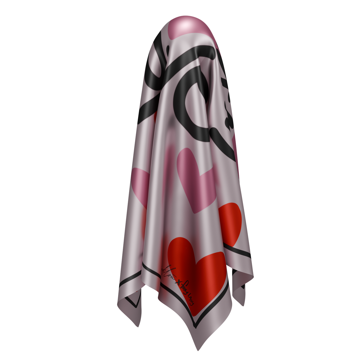 Μαντηλ in Love - Silk Scarf