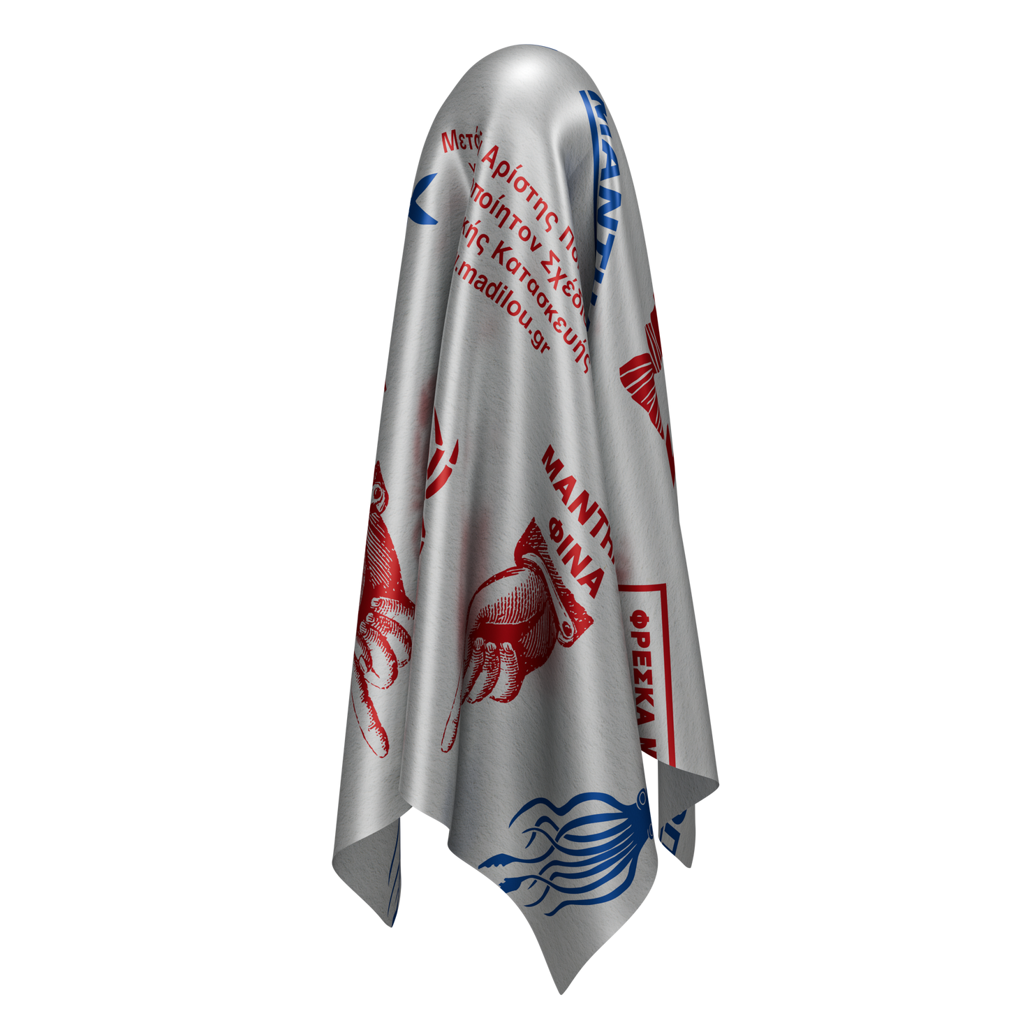 Mantilopwleion - Silk Scarf