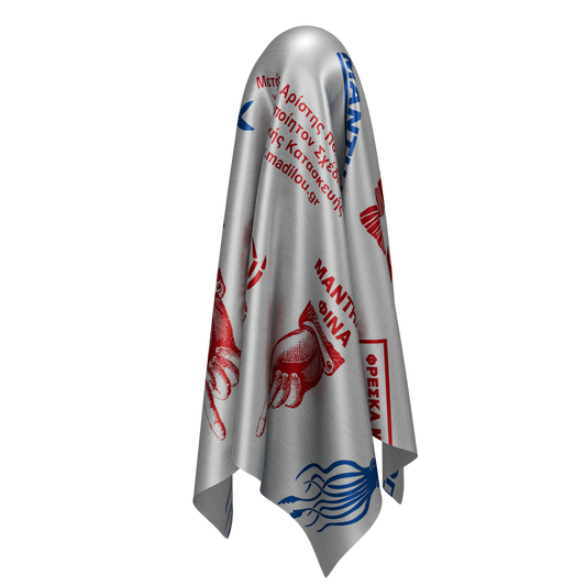 Mantilopwleion - Silk Scarf