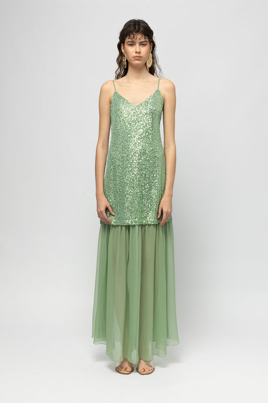 Mirage Glow Mint Dress
