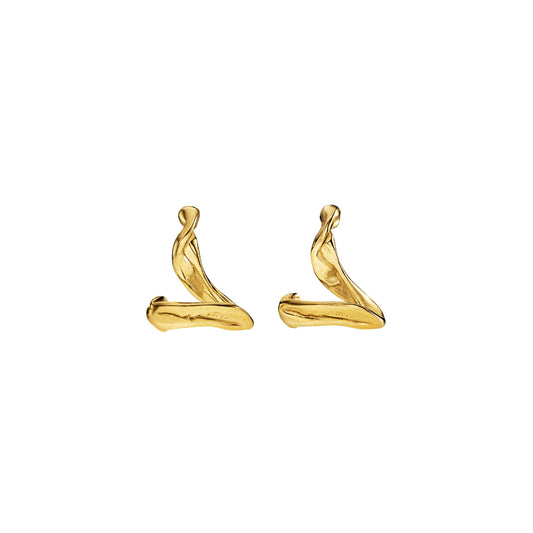 Nous Earrings - Gold Plated