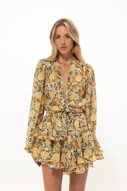 VK Floral Mini Dress