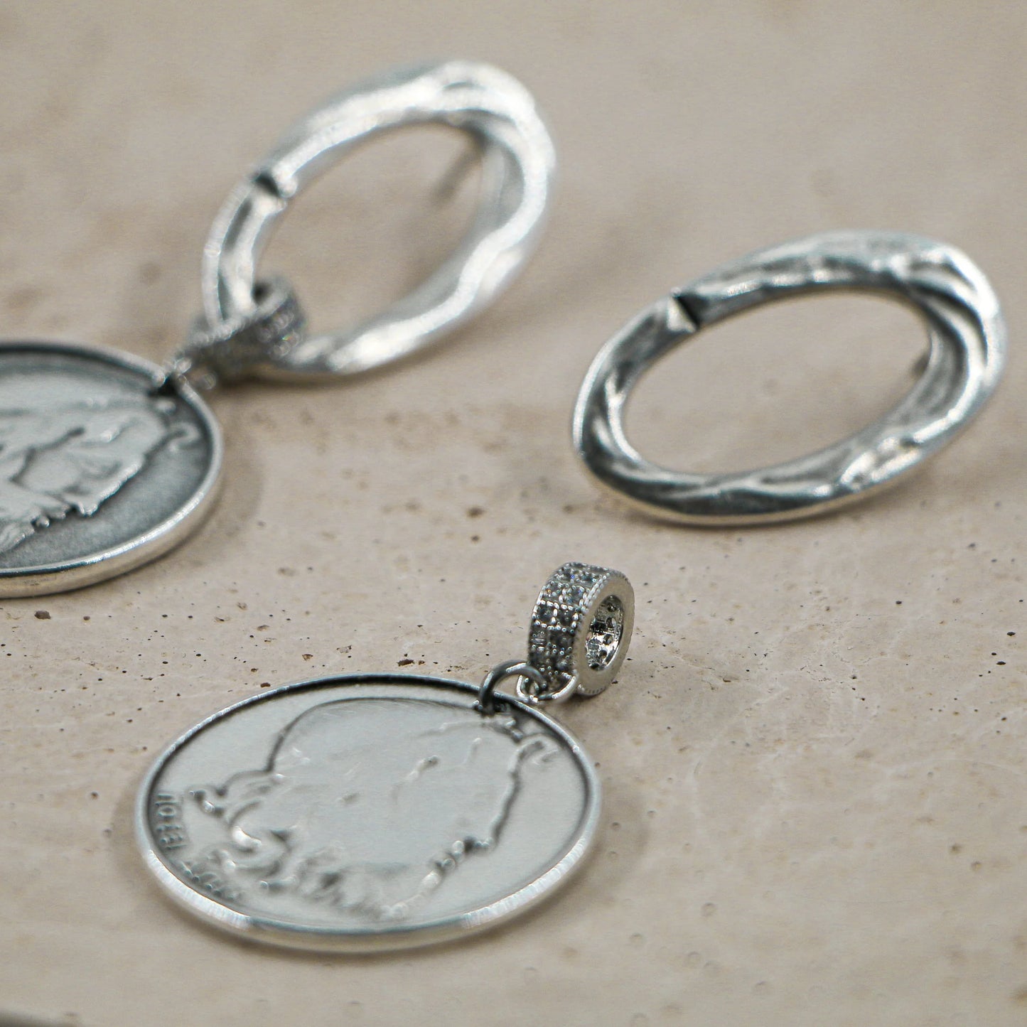 #0126-81 Poseidwn Earrings