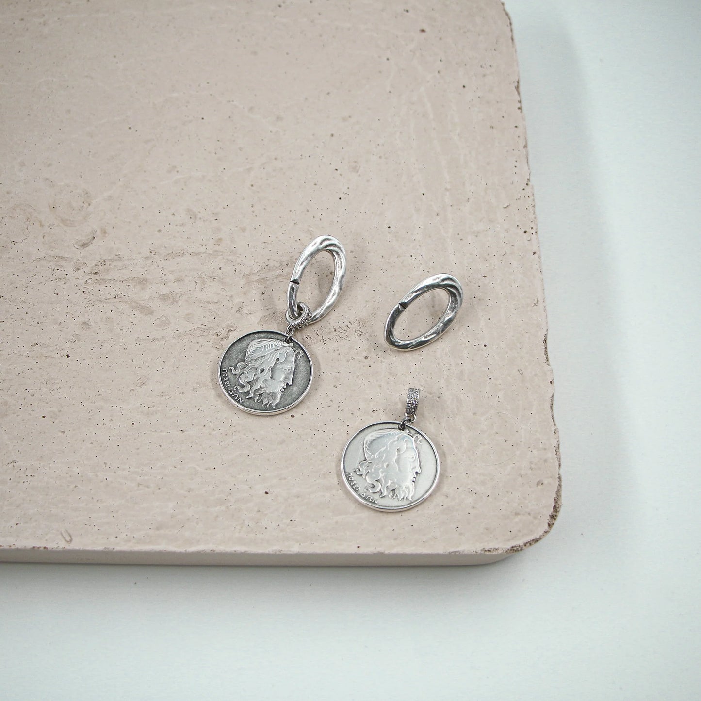 #0126-81 Poseidwn Earrings