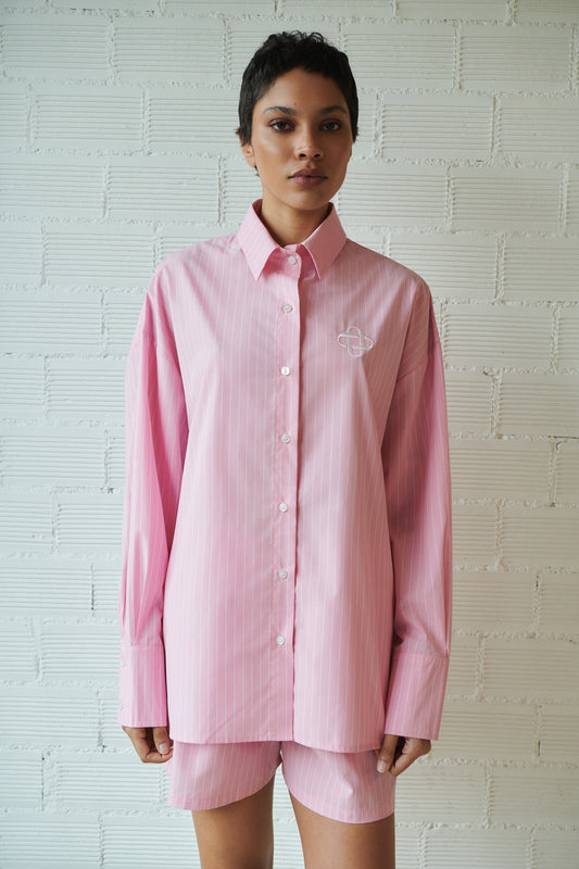Shirt Striped - Pink