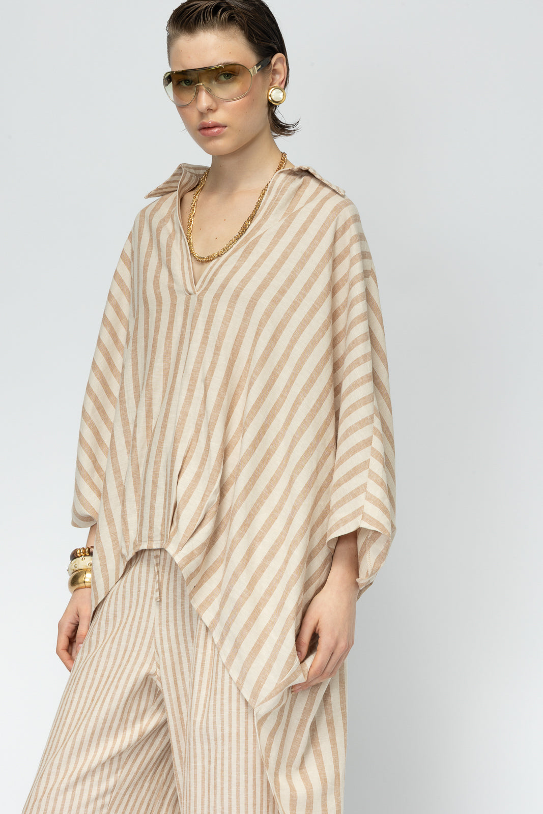 Saint Martin Beige Caftan