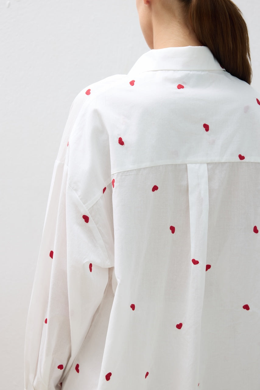 Set Shirt And Shorts Hearts