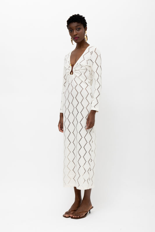 Lamu White Dress