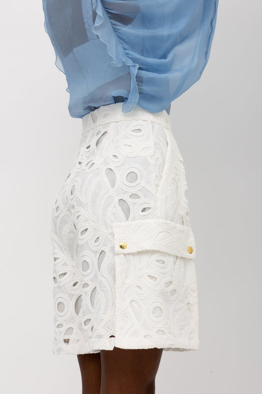 Imara Shorts White