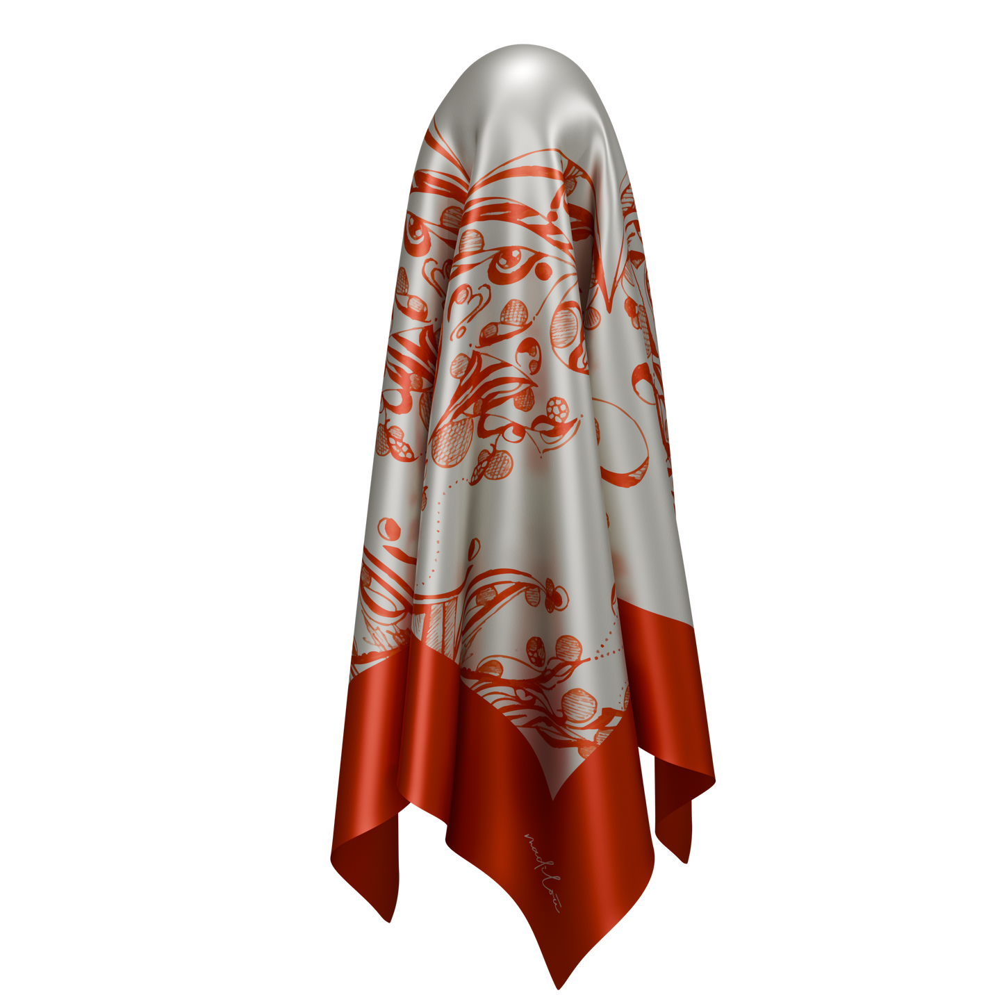 The Epsilon - Silk Scarf