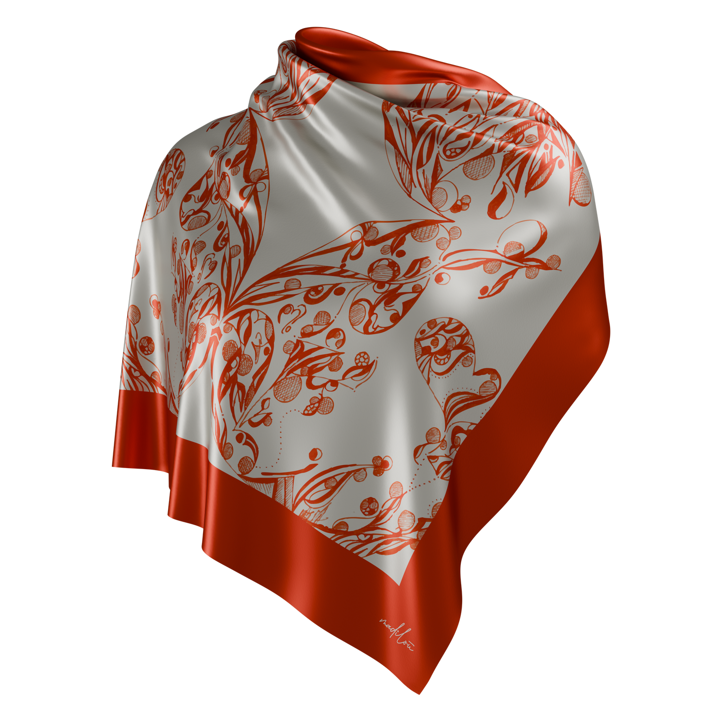 The Epsilon - Silk Scarf