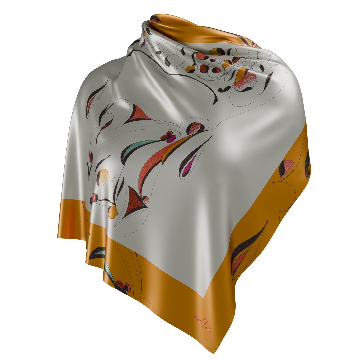 The Freedah - Silk Scarf
