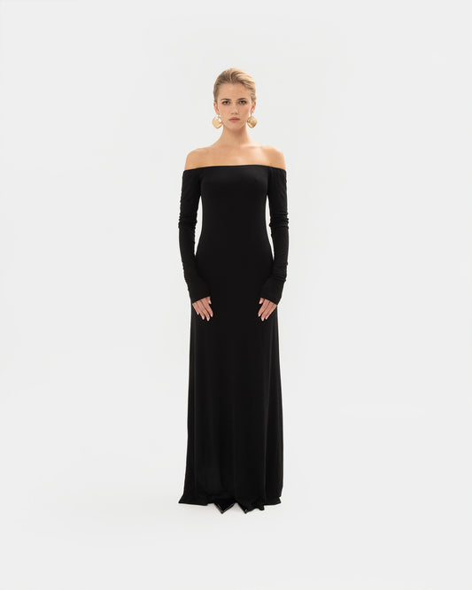 VK Off-The-Shoudler Bodycon Dress