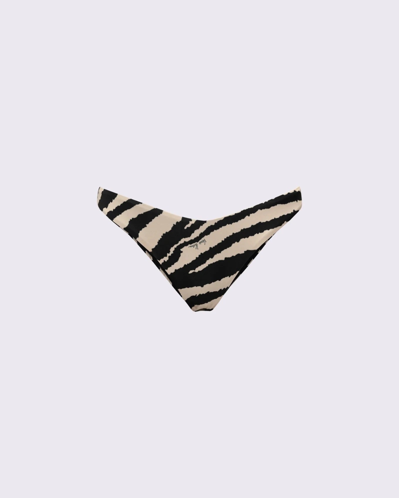 VK Zebra Print Low Cut Bikini Bottoms