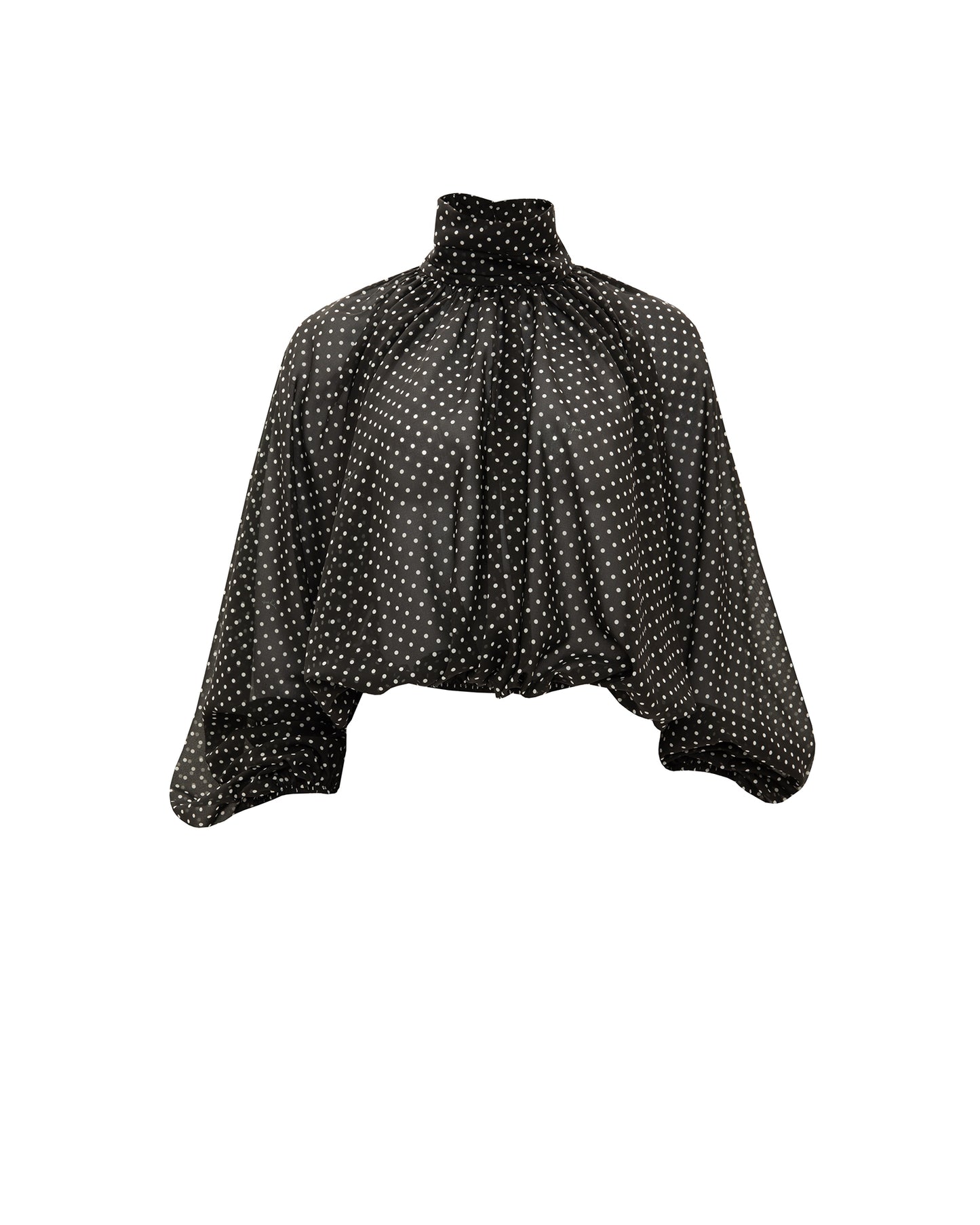 VK Black Polka Blouse