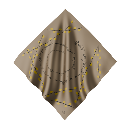 Vgale to Mantilla Apo ta Mallia - Silk Scarf
