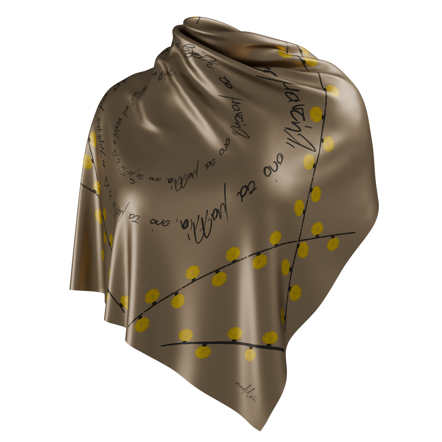 Vgale to Mantilla Apo ta Mallia - Silk Scarf